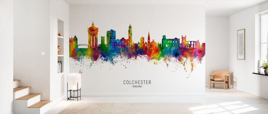 PHOTOWALL / Colchester England Skyline (e332855)