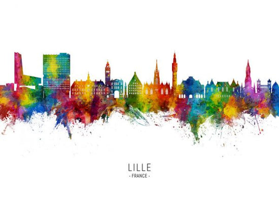 PHOTOWALL / Lille France Skyline (e332858)