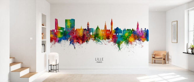 PHOTOWALL / Lille France Skyline (e332858)