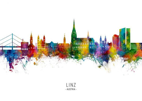 PHOTOWALL / Linz Austria Skyline (e332862)