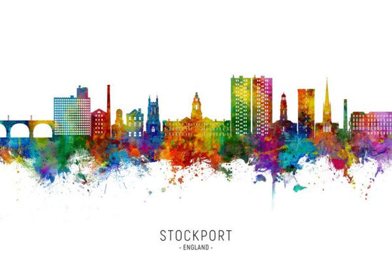 PHOTOWALL / Stockport England Skyline (e332864)
