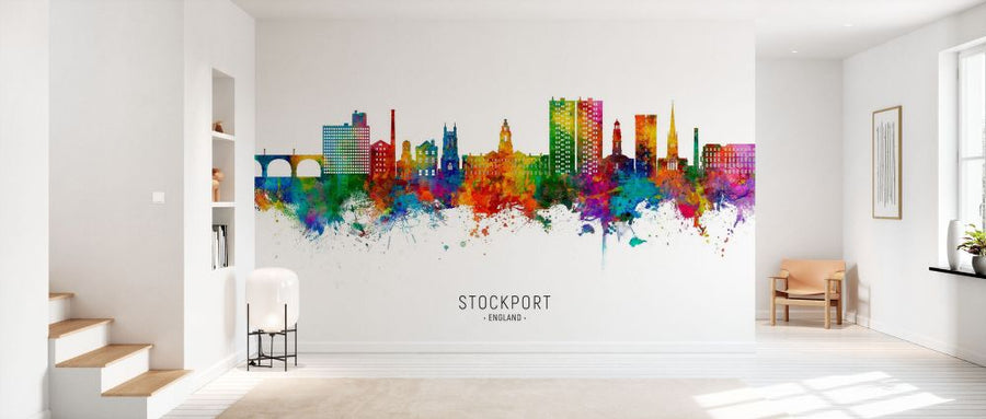 PHOTOWALL / Stockport England Skyline (e332864)