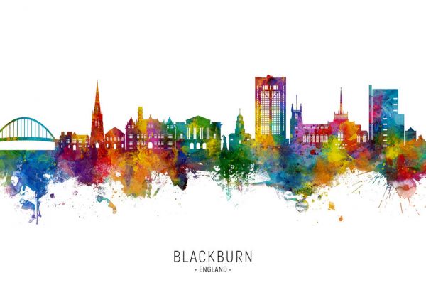 PHOTOWALL / Blackburn England Skyline (e332867)