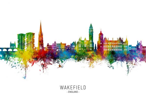 PHOTOWALL / Wakefield England Skyline (e332871)