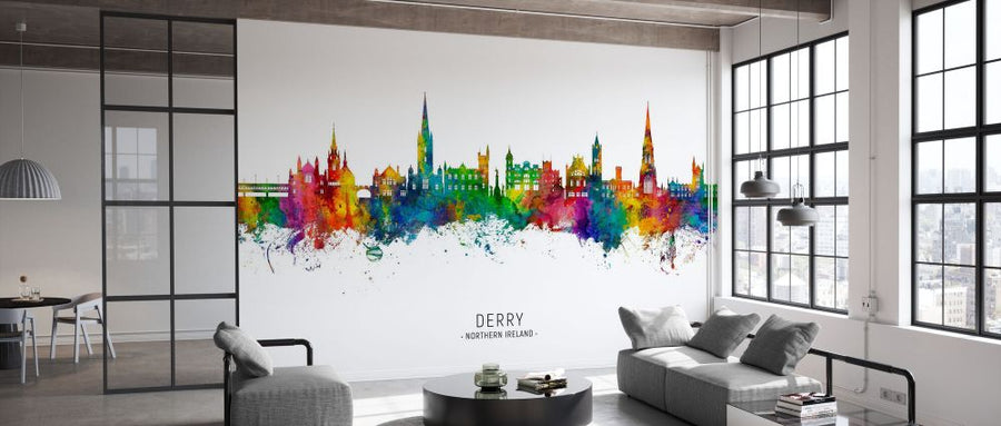 PHOTOWALL / Derry Northern Ireland Skyline (e332876)