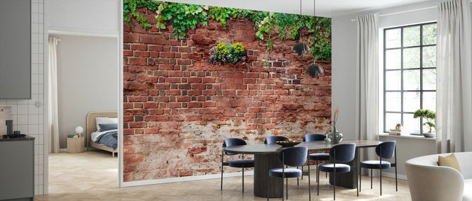 PHOTOWALL / Lush Brick Wall (e333021)