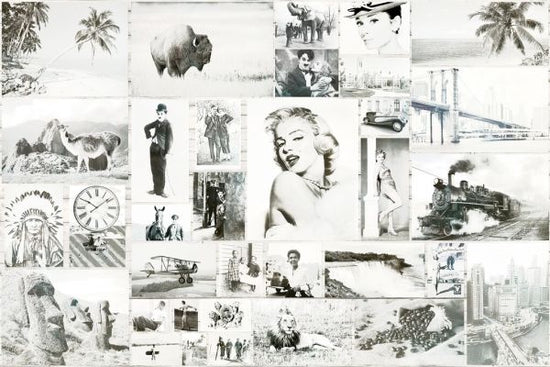 PHOTOWALL / Vintage Collage III (e333030)