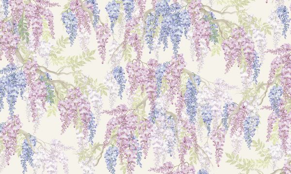 PHOTOWALL / Wisteria - Beige (e333035)