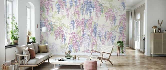 PHOTOWALL / Wisteria - Beige (e333035)