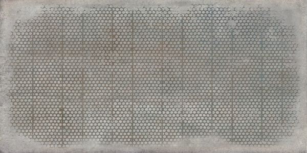 PHOTOWALL / Urban Archaeo Metal Grid Rusty (e333225)