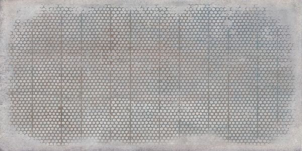 PHOTOWALL / Urban Archaeo Metal Grid Silver (e333226)