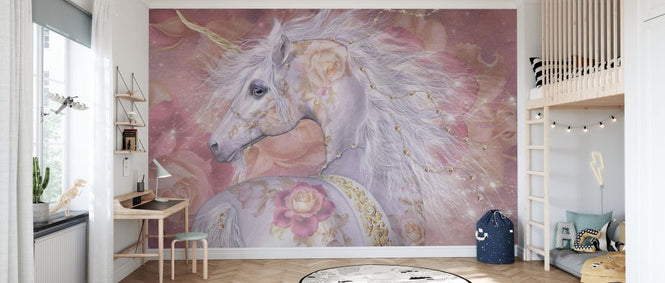 PHOTOWALL / Licorne Florale (e333248)