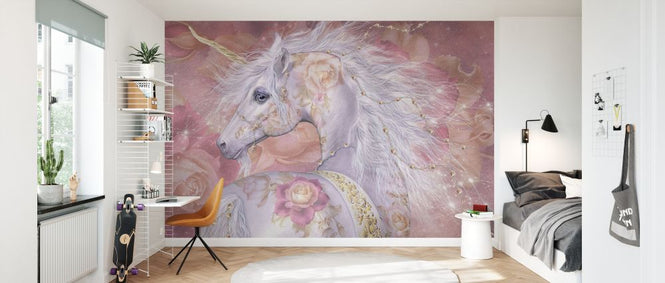 PHOTOWALL / Licorne Florale (e333248)