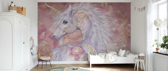 PHOTOWALL / Licorne Florale (e333248)