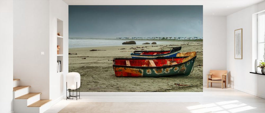 PHOTOWALL / Brightly Painted Fishing Boats (e333789)