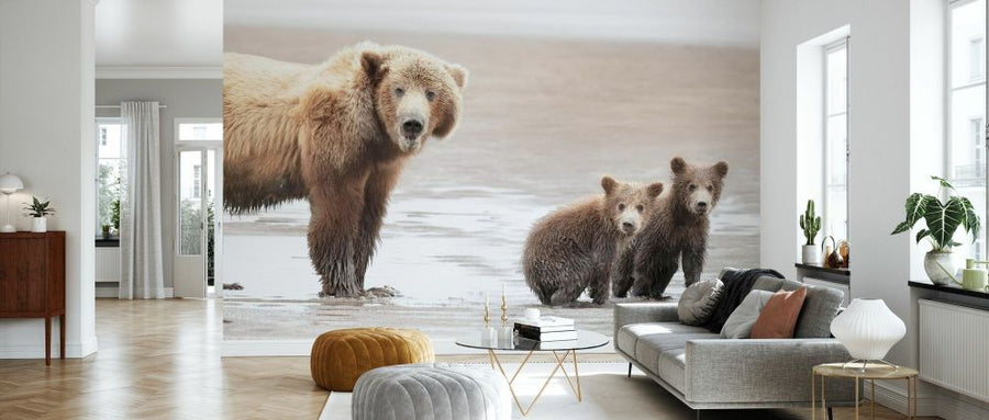 PHOTOWALL / Momma Bear and Cubs (e333722)