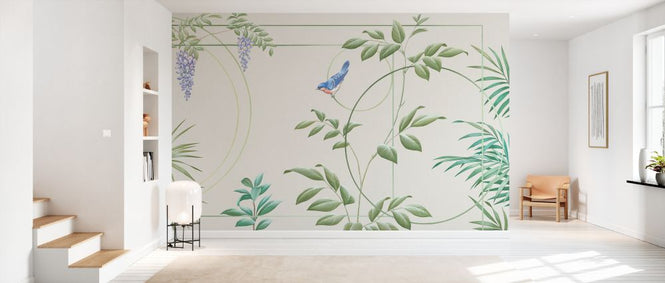 PHOTOWALL / Deco Leaves - Soft (e333860)
