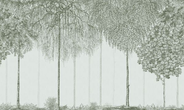 PHOTOWALL / Trees Cascade - Jade (e333873)