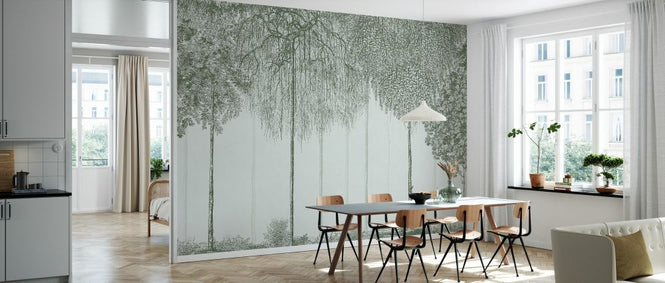 PHOTOWALL / Trees Cascade - Jade (e333873)