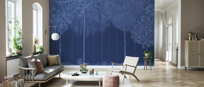 PHOTOWALL / Trees Cascade - Lazuli (e333875)