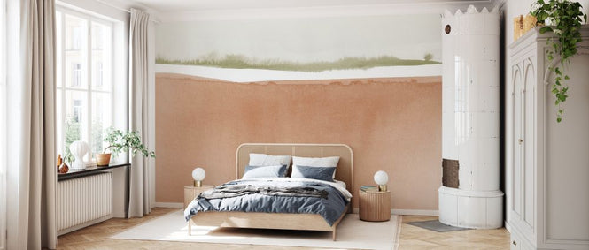 PHOTOWALL / Watercolor Landscape - Clay (e333886)