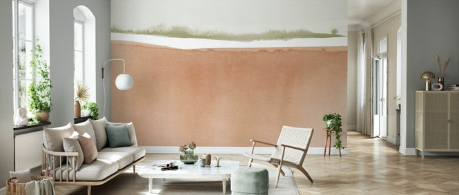 PHOTOWALL / Watercolor Landscape - Clay (e333886)