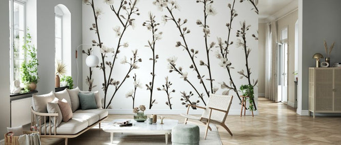 PHOTOWALL / Twigs of Cherry Plant (e333935)