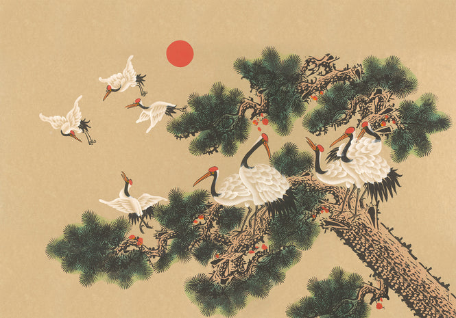 輸入壁紙 coordonne / Random Chinoiseries / Ukiyo 7900070 N