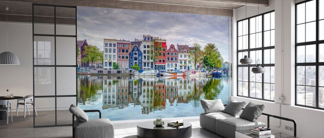 PHOTOWALL / Amsterdam Townhouses by the Canal (e333949)