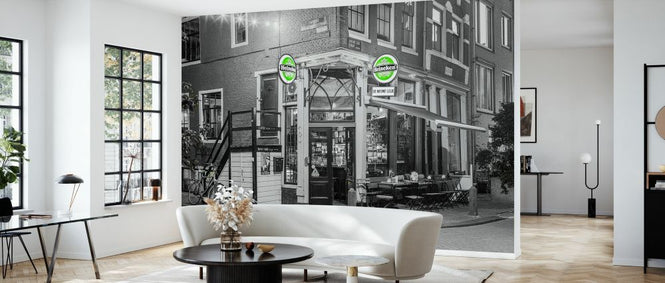 PHOTOWALL / Street Cafe in Amsterdam (e333953)