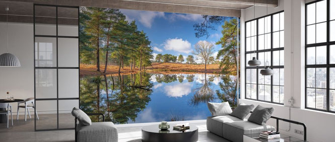 PHOTOWALL / Trees by a Lake (e334096)