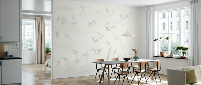PHOTOWALL / Aviation - Beige (e334410)