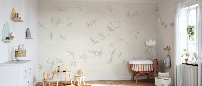 PHOTOWALL / Aviation - Beige (e334410)