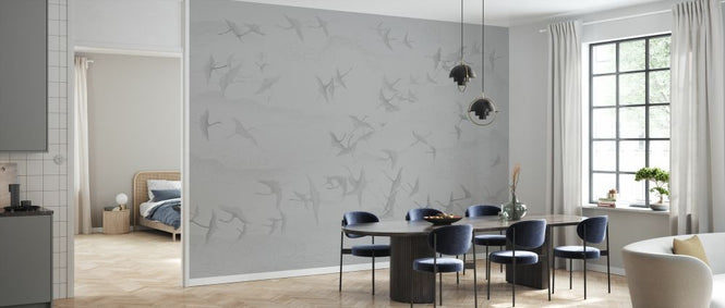 PHOTOWALL / Aviation - Grey (e334413)