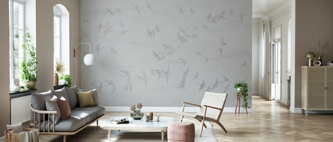 PHOTOWALL / Aviation - Grey (e334413)