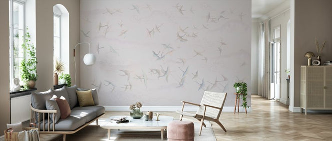 PHOTOWALL / Aviation - Pink (e334414)