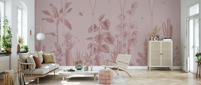 PHOTOWALL / Fairytale Terrace - Pink (e334419)