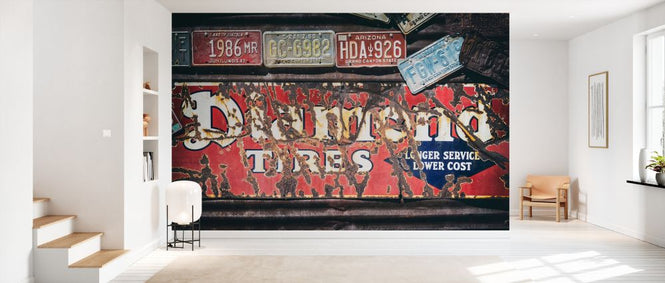 PHOTOWALL / Old US License Plates (e334185)