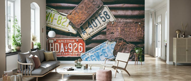 PHOTOWALL / US License Plates (e334191)