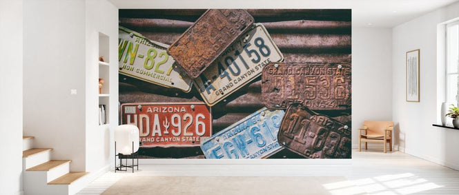 PHOTOWALL / US License Plates (e334191)