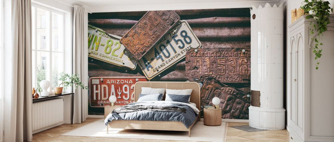 PHOTOWALL / US License Plates (e334191)