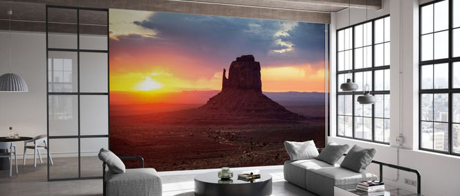 PHOTOWALL / Sunrise over the Monument Valley (e334266)