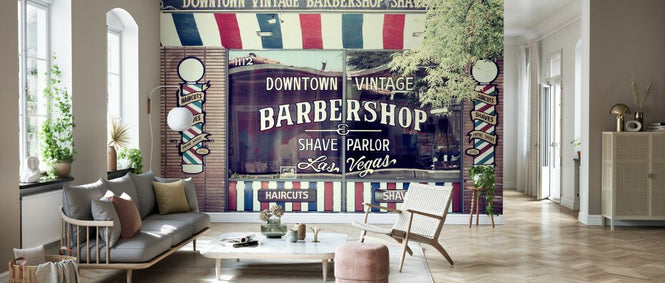 PHOTOWALL / Vegas Barbershop (e334276)