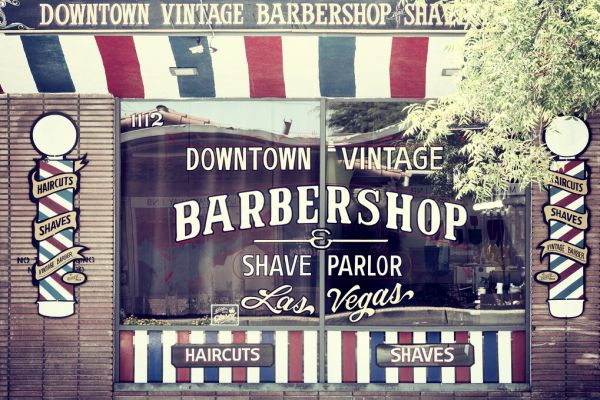 PHOTOWALL / Vegas Barbershop (e334276)