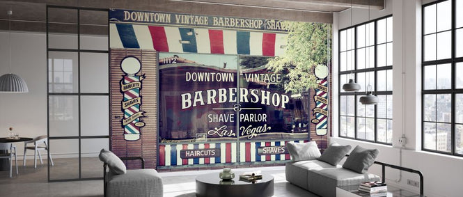 PHOTOWALL / Vegas Barbershop (e334276)