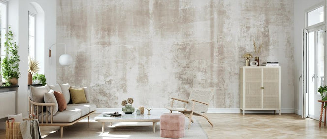 PHOTOWALL / Grunge Wall - Beige (e334666)
