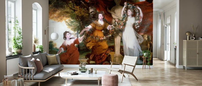 PHOTOWALL / Three Ladies Adorning a Term of Hymen (e334534)