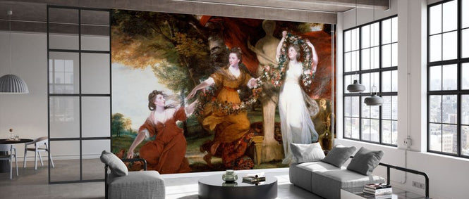 PHOTOWALL / Three Ladies Adorning a Term of Hymen (e334534)