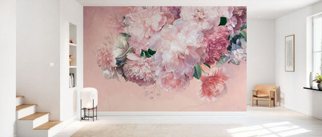 PHOTOWALL / Peonies - Peach (e334584)