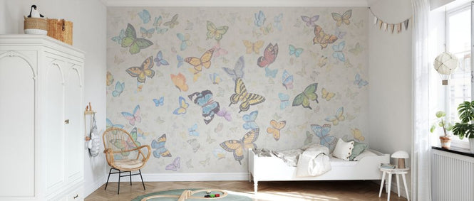 PHOTOWALL / Butterfly Wings - Light (e335216)